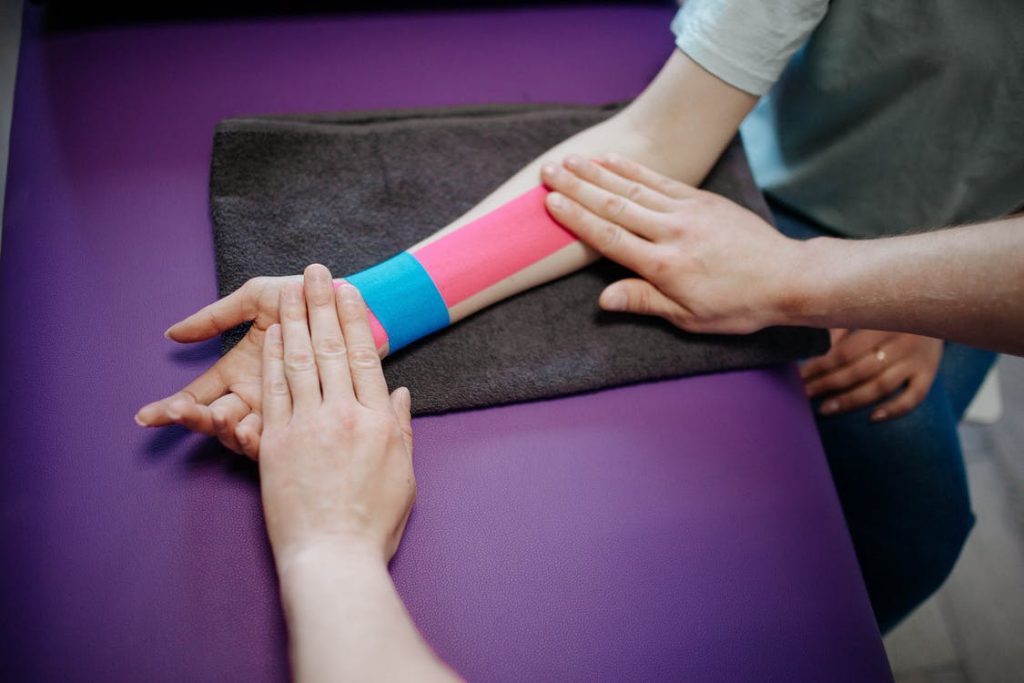 arm taping